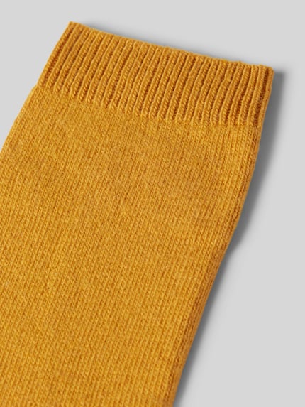 FALKE Sokken met hoogwaardige mix van wol en kasjmier, model 'COSY WOOL' Geel - 2