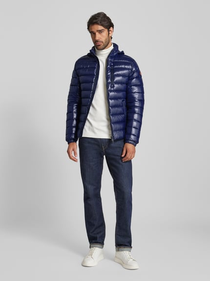 Save The Duck Steppjacke mit Zweiwege-Reißverschluss Modell 'Holden' Marine 1