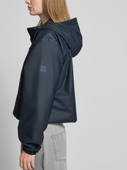 Rains Funktionsjacke mit Kapuze Modell 'Lohja' Marine 3