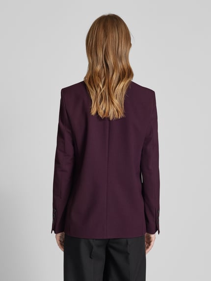 Luisa Cerano Blazer met reverskraag Bordeaux - 5