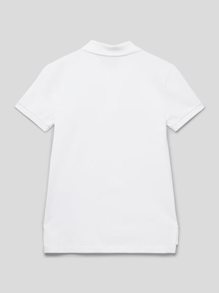 Polo Ralph Lauren Teens Koszulka polo z wyszywanym logo Biały 3