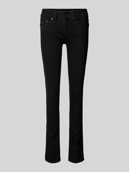 G-Star RAW Skinny Fit Jeans mit 5-Pocket-Design Modell 'Midge' Black 2