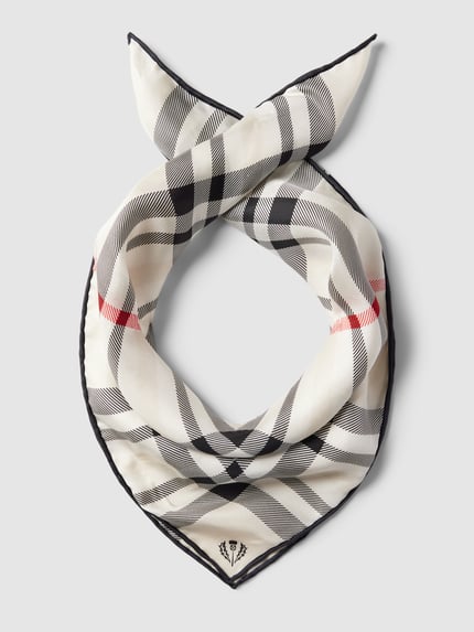 FRAAS Seidenschal mit Allover-Muster Offwhite 1