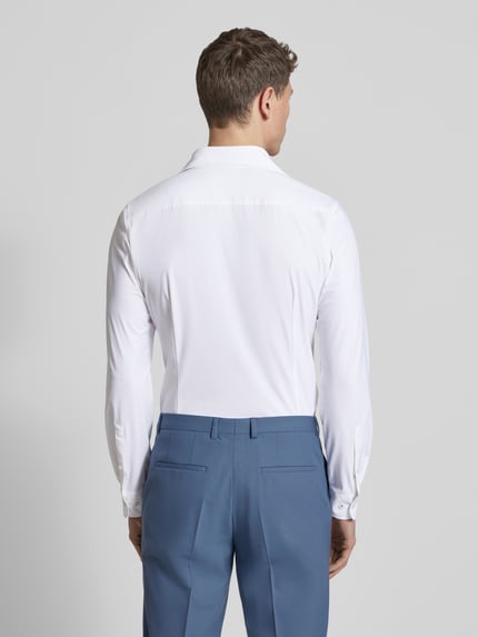 JOOP! COLLECTION slim fit zakelijk hemd met kentkraag Wit - 5