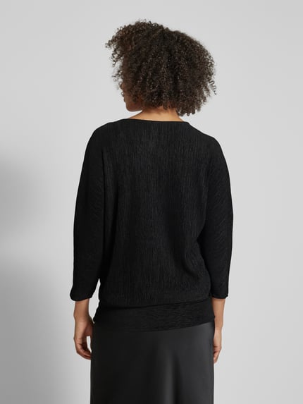 ZABAIONE Shirt met 3/4-mouwen Zwart - 5
