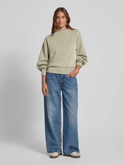 OPUS Sweatshirt mit Stehkragen Modell 'Gablina' Mint 1