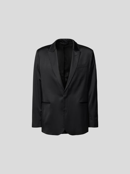 Marynarka z mieszanki wiskozy z kołnierzem z połami Shop The Look MANNEQUINE