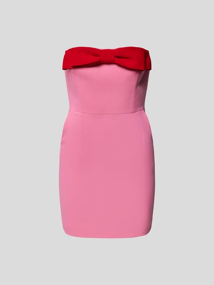 New Arrivals by Ilkyaz Ozel off-shoulderjurk met steekzakken Roze - 2