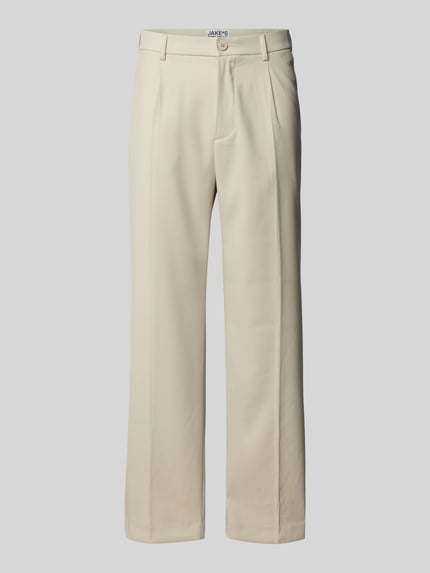 Stoffhose mit französischen Eingrifftaschen Shop The Look MANNEQUINE