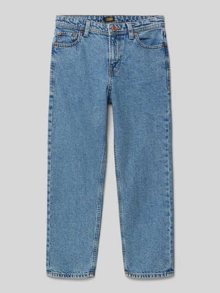 JACK & JONES Straight leg jeans in 5-pocketmodel, model 'CHRIS' Blauw - 1