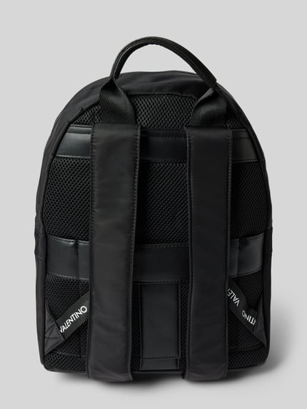 Valentino Bags Rugzak met labelprint, model 'ZAINO KYLO' Zwart - 3