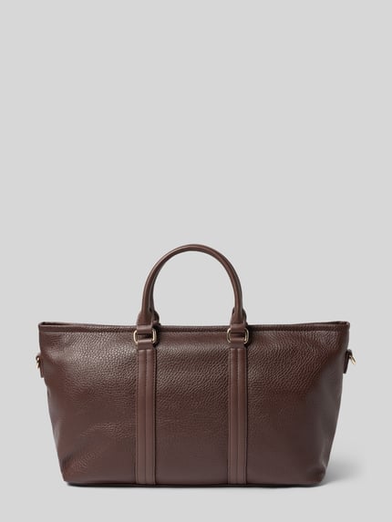 Valentino Bags shopper met afneembare schouderband model 'MAURY' Donkerbruin - 3