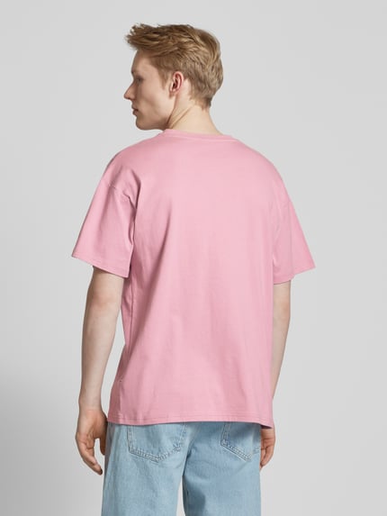 BLKVIS T-Shirt mit Brusttasche Altrosa 5