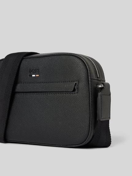 BOSS Umhängetasche mit Label-Detail  Black 3