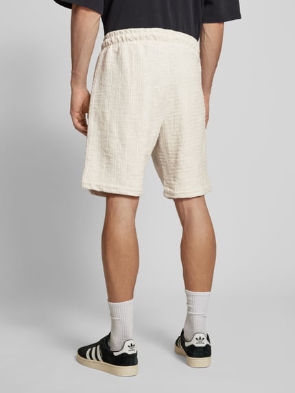 PEGADOR Shorts mit Label-Stitching Modell 'LIBCO' Offwhite 5