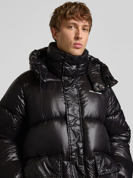 PEGADOR Puffer Jacket mit Pattentaschen und Logo Black 3