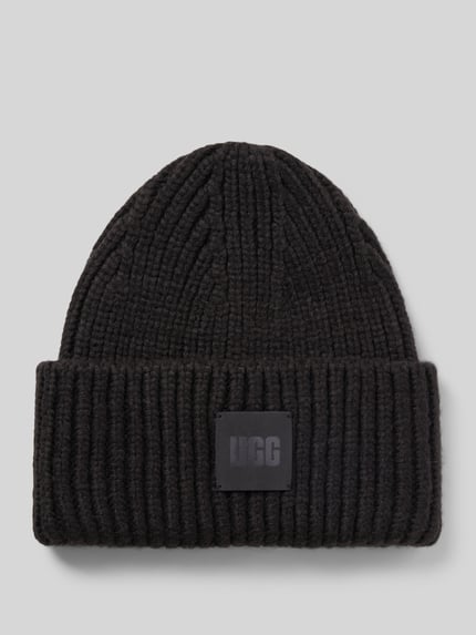 UGG Mütze mit Logo-Patch Black 1