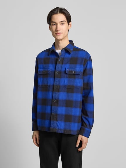 Tommy Hilfiger Regular Fit Freizeithemd aus reiner Baumwolle Royal 4