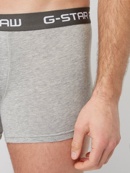 G-Star RAW Trunks im 3er-Pack Mittelgrau Melange 6