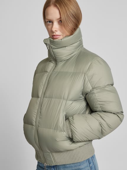 IQ Studio Steppjacke mit Reißverschlusstaschen Modell 'ELA' Khaki 3