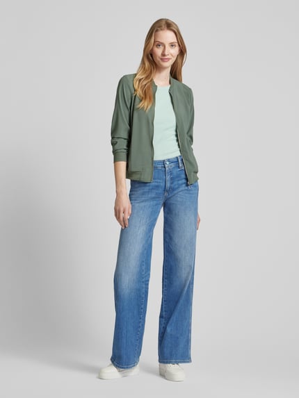 VERO MODA Bomberjack met steekzakken opzij, model 'COCO' Groen - 1