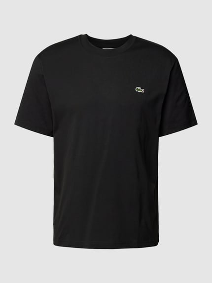 Lacoste T-Shirt mit Logo-Detail Modell 'BASIC ON' Black 2