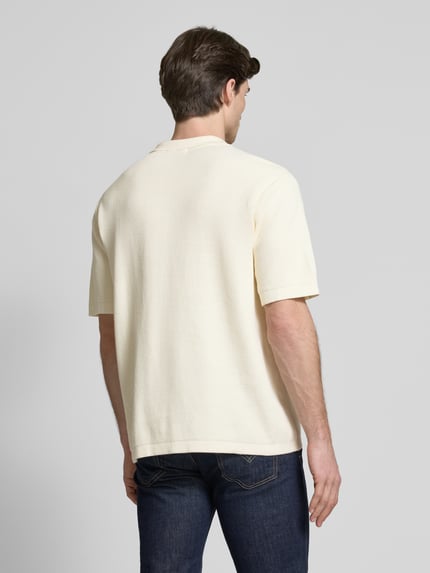KnowledgeCotton Apparel Freizeithemd mit Knopfleiste Offwhite 5