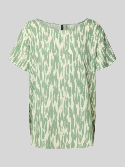 VERO MODA Loose Fit T-Shirt aus aus reiner Viskose Modell 'EASY JOY' Schilf 2