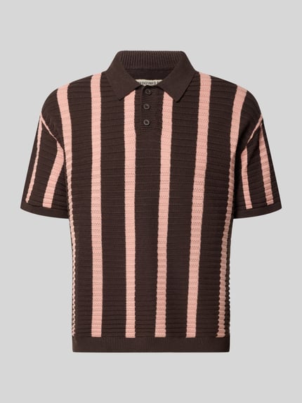 Regular Fit Strick-Poloshirt Modell 'POUL' Shop The Look MANNEQUINE