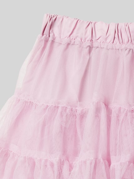 NAME IT Rock im Stufen-Look Modell 'RITUL TULLE' Rosa 2