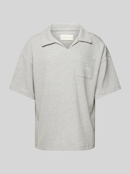 Koszulka polo o kroju oversized z kieszenią na piersi Shop The Look MANNEQUINE
