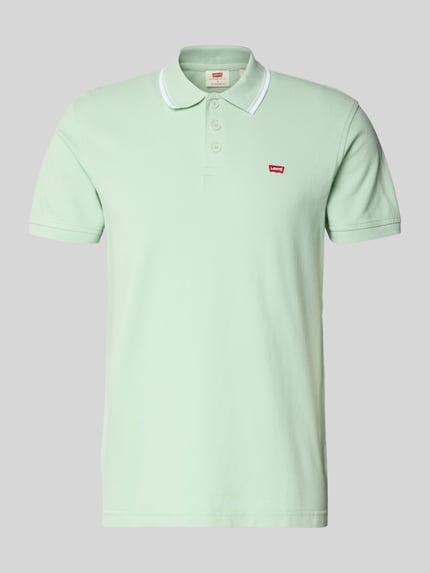 Levi's® Regular Fit Poloshirt aus reiner Baumwolle Mint 2