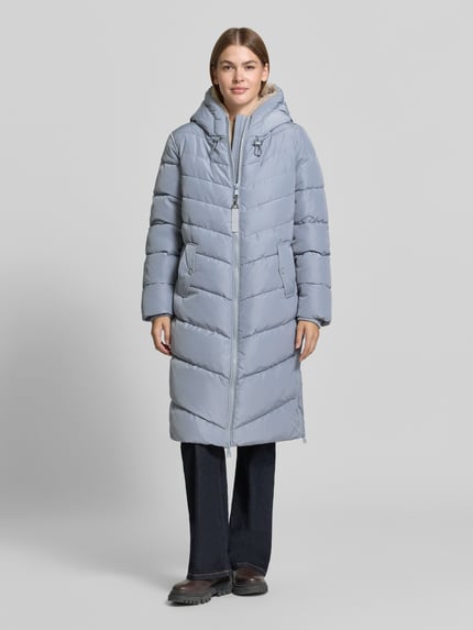 s.Oliver RED LABEL Puffer Coat mit Kapuze Hellblau 4