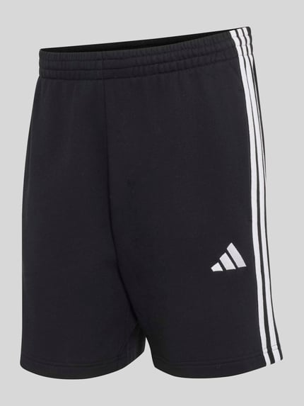 adidas Sportswear Regular Fit Sweatshorts aus reiner Baumwolle Black 2