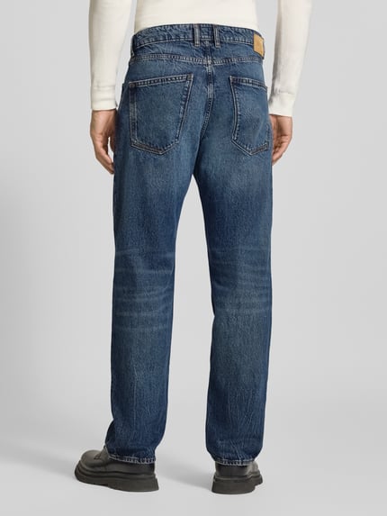 DRYKORN Jeansy o kroju baggy fit z mieszanki bawełny Jeansowy niebieski 5
