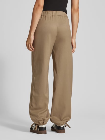Moves Relaxed Fit Stoffhose mit elastischem Bund Modell 'Ostera 3690' Schilf 5