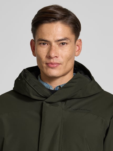 Peak Performance Regular Fit Jacke mit Logo-Print Modell 'Treeline' Oliv 3