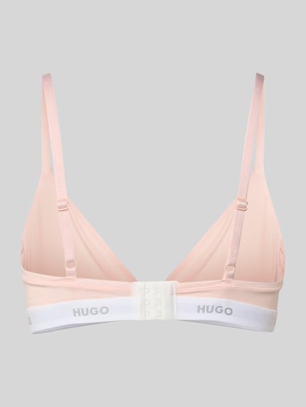 HUGO Beha van katoenmix, model 'HUGO ID TRIANGLE' Roze - 3