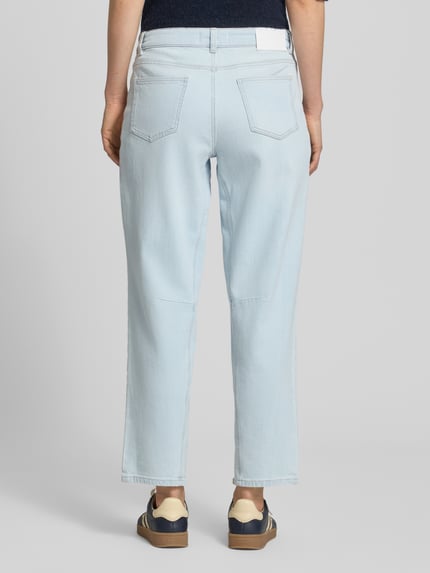OPUS PANTS straight fit jeans met opgestikte zakken model 'Melly' Lichtblauw - 5