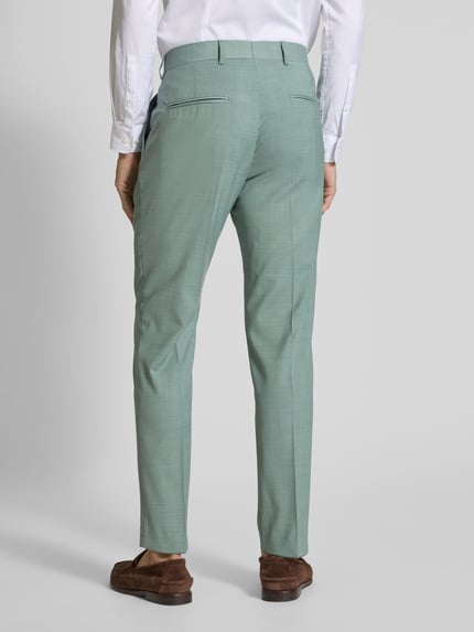 Tiger of Sweden Regular fit pantalon met wol model 'Tenuta' Mintgroen - 5