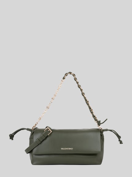 Valentino Bags Torebka do ręki z paskiem z łańcuszka model 'ROBBY' Ciemnozielony 1
