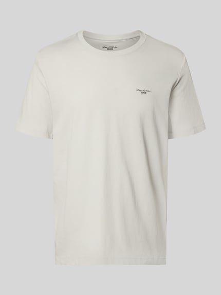 Marc O'Polo DENIM Regular Fit T-Shirt aus reiner Baumwolle Hellgrau 2