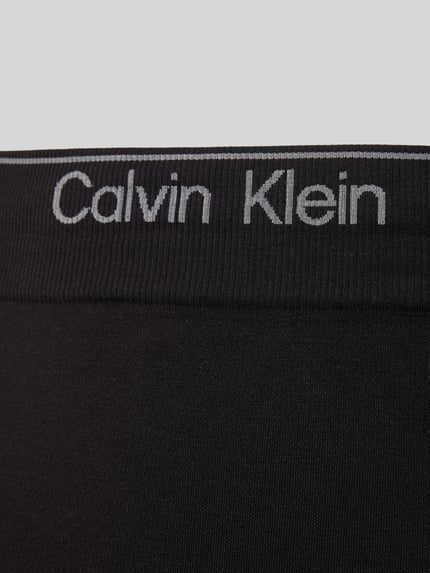 Calvin Klein Underwear Spodnie o kroju super skinny fit z efektem modelującym Czarny 2