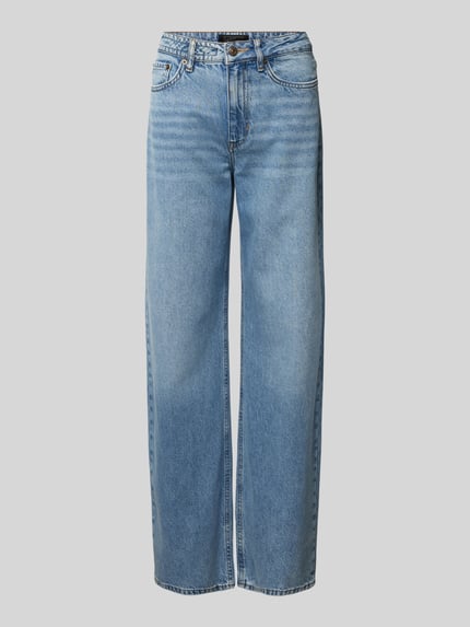 DRYKORN Straight leg jeans in 5-pocketmodel, model 'MEDLEY' Lichtblauw - 2