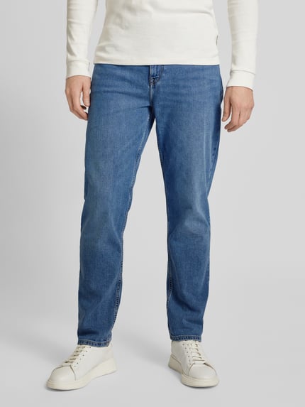 Tommy Hilfiger Jeansy o kroju regular fit z 5 kieszeniami model ‘HARLEM’ Jeansowy niebieski 4