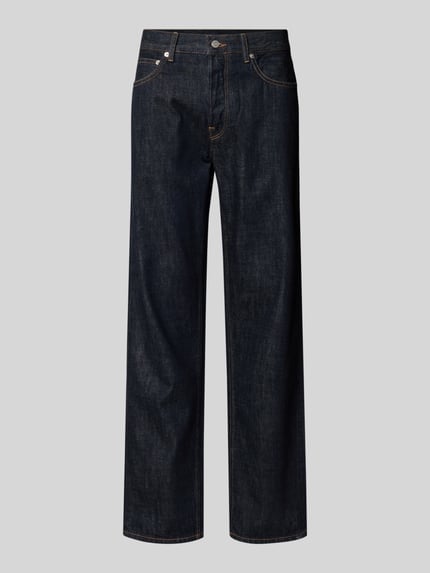 Straight Fit Jeans van puur katoen Model 'DOVER' Shop The Look MANNEQUINE