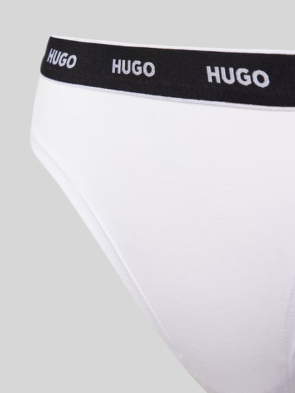 HUGO Slip met elastische band met label in een set van 3 stuks Rood - 2