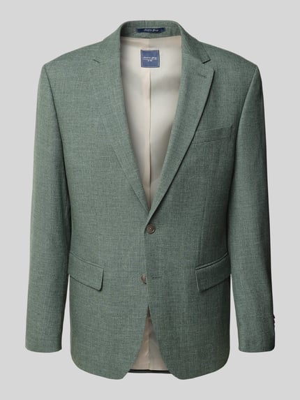 comfort fit colbert met viscose Shop The Look MANNEQUINE