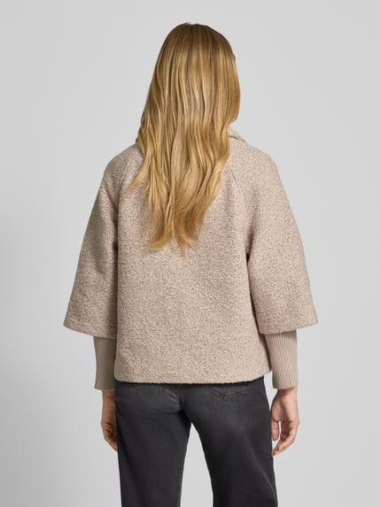 Tom Tailor Regular Fit Cape Jacke mit Teddyfell
Beige 5