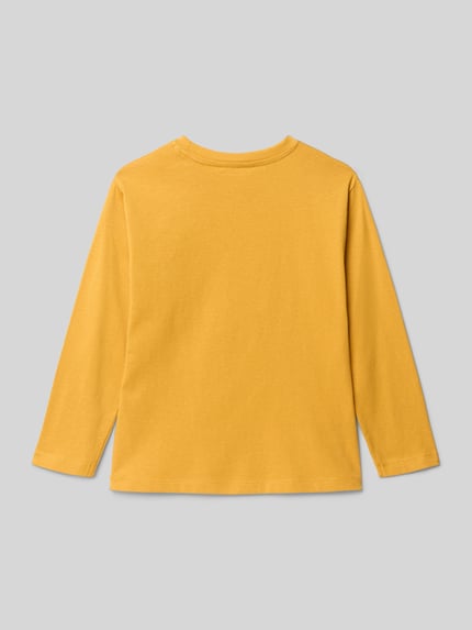 Mayoral Longsleeve mit Motiv-Print Senf 3